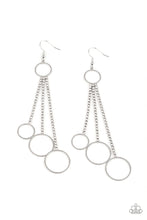 Load image into Gallery viewer, oak-sisters-jewelry-demurely-dazzling-white-earrings-paparazzi-accessories-by-lisa
