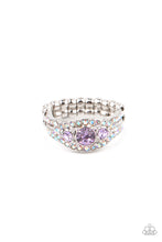 Load image into Gallery viewer, oak-sisters-jewelry-celestial-crowns-purple-ring-paparazzi-accessories-by-lisa