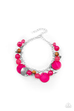 Load image into Gallery viewer, oak-sisters-jewelry-springtime-springs-pink-bracelet-paparazzi-accessories-by-lisa