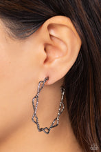 Load image into Gallery viewer, Paparazzi 🔆 Haute Helix - Black Earrings