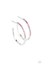 Load image into Gallery viewer, oak-sisters-jewelry-somewhere-over-the-ombre-pink-earrings-paparazzi-accessories-by-lisa