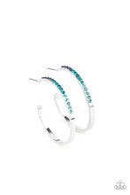 Load image into Gallery viewer, oak-sisters-jewelry-somewhere-over-the-ombre-blue-earrings-paparazzi-accessories-by-lisa