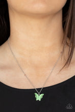 Load image into Gallery viewer, Paparazzi 🔆 Butterfly Prairies - Green Necklace