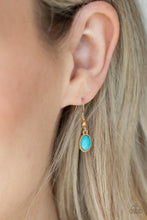 Load image into Gallery viewer, Paparazzi π Sahara Safari - Blue Necklace