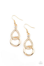 Load image into Gallery viewer, oak-sisters-jewelry-red-carpet-couture-gold-earrings-paparazzi-accessories-by-lisa