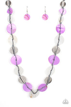 Load image into Gallery viewer, oak-sisters-jewelry-seashore-spa-purple-necklace-paparazzi-accessories-by-lisa