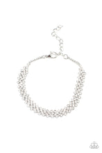 Load image into Gallery viewer, oak-sisters-jewelry-chicly-candescent-white-bracelet-paparazzi-accessories-by-lisa