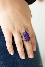 Load image into Gallery viewer, Paparazzi 🔆 Oval Oasis - Purple Ring