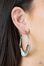 Load image into Gallery viewer, Paparazzi 🔆 Artisan Attitude - Silver Earrings