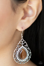 Load image into Gallery viewer, Paparazzi 🔆 Endlessly Enchanting - Brown Earrings