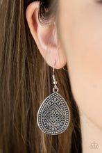 Load image into Gallery viewer, Paparazzi 🔆 Mayan Mecca - Silver Earrings