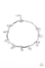 Load image into Gallery viewer, oak-sisters-jewelry-party-in-the-usa-silver-bracelet-paparazzi-accessories-by-lisa