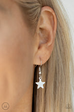 Load image into Gallery viewer, Paparazzi π Little Miss Americana - Silver Necklace