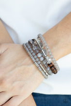 Load image into Gallery viewer, Paparazzi 🔆 Free-Spirited Spiral - Silver Bracelet