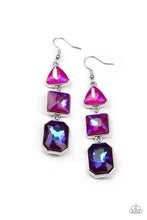 Load image into Gallery viewer, oak-sisters-jewelry-cosmic-culture-purple-earrings-paparazzi-accessories-by-lisa