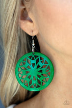 Load image into Gallery viewer, Paparazzi 🔆 Ocean Canopy - Green Earrings
