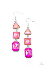 Load image into Gallery viewer, oak-sisters-jewelry-cosmic-culture-pink-earrings-paparazzi-accessories-by-lisa