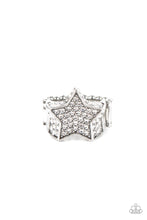 Load image into Gallery viewer, oak-sisters-jewelry-here-come-the-fireworks-white-ring-paparazzi-accessories-by-lisa