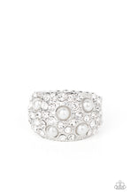 Load image into Gallery viewer, oak-sisters-jewelry-gatsbys-girl-white-ring-paparazzi-accessories-by-lisa
