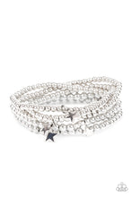 Load image into Gallery viewer, oak-sisters-jewelry-american-all-star-silver-paparazzi-accessories-by-lisa
