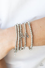Load image into Gallery viewer, Paparazzi 🔆 American All-Star - Silver Bracelet