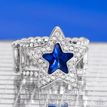 Load image into Gallery viewer, Paparazzi 🔆 One Nation Under Sparkle - Blue Ring