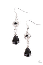 Load image into Gallery viewer, oak-sisters-jewelry-graceful-glimmer-black-earrings-paparazzi-accessories-by-lisa