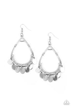 Load image into Gallery viewer, oak-sisters-jewelry-meet-your-music-maker-silver-earrings-paparazzi-accessories-by-lisa