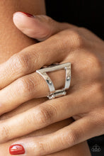 Load image into Gallery viewer, Paparazzi 🔆 Rebel Edge - Silver Ring