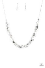 Load image into Gallery viewer, oak-sisters-jewelry-starry-anthem-silver-necklace-paparazzi-accessories-by-lisa