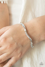 Load image into Gallery viewer, Paparazzi 🔆 Twisted Twinkle - White Bracelet