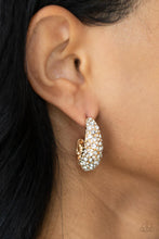 Load image into Gallery viewer, Paparazzi 🔆 Glamorously Glimmering - Gold Earrings
