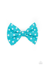 Load image into Gallery viewer, Paparazzi 🔆 Polka Dot Delight - Blue Hair Clip