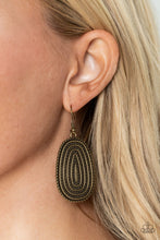Load image into Gallery viewer, Paparazzi 🔆 Desert Climate - Brass Earrings