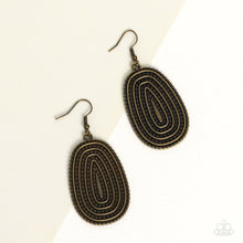 Load image into Gallery viewer, Paparazzi 🔆 Desert Climate - Brass Earrings