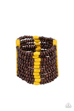 Load image into Gallery viewer, oak-sisters-jewelry-tropical-trendsetter-yellow-bracelet-paparazzi-accessories-by-lisa