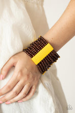 Load image into Gallery viewer, Paparazzi 🔆 Tropical Trendsetter - Yellow Bracelet