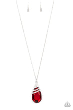 Load image into Gallery viewer, oak-sisters-jewelry-demandingly-diva-red-paparazzi-accessories-by-lisa