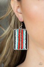 Load image into Gallery viewer, Paparazzi 🔆 Beadwork Wonder - Red Earrings