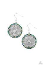 Load image into Gallery viewer, oak-sisters-jewelry-bollywood-ballroom-green-earrings-paparazzi-accessories-by-lisa