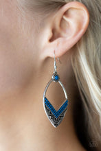 Load image into Gallery viewer, Paparazzi 🔆 Indigenous Intentions - Blue Earrings