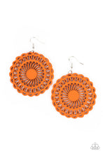 Load image into Gallery viewer, oak-sisters-jewelry-island-sun-orange-earrings-paparazzi-accessories-by-lisa