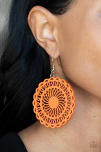 Load image into Gallery viewer, Paparazzi 🔆 Island Sun - Orange Earrings
