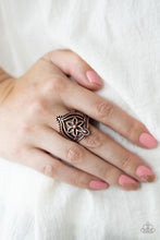 Load image into Gallery viewer, Paparazzi 🔆 Eastern Eden - Copper Ring