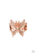 Load image into Gallery viewer, oak-sisters-jewelry-blinged-out-butterfly-copper-ring-paparazzi-accessories-by-lisa