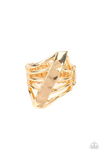 Load image into Gallery viewer, oak-sisters-jewelry-encrypted-edge-gold-ring-paparazzi-accessories-by-lisa
