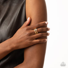 Load image into Gallery viewer, Paparazzi 🔆 Industrial Insider - Gold Ring