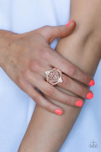 Load image into Gallery viewer, Paparazzi 🔆 Eastern Eden - Rose Gold Ring