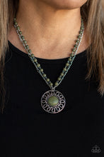 Load image into Gallery viewer, Paparazzi π Sahara Suburb - Green Necklace