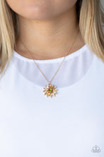 Load image into Gallery viewer, Paparazzi 🔆 Formal Florals - Gold Necklace